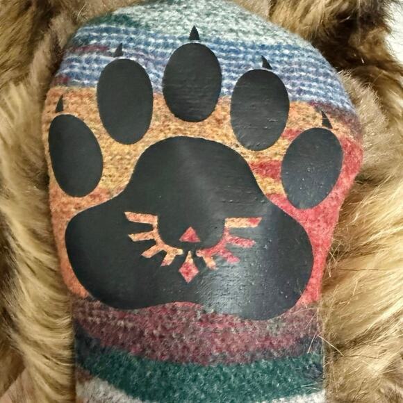 SpiritHoods Kodiak grizzly bear hat hoodie warmer hood OS one size unisex - Picture 13 of 16